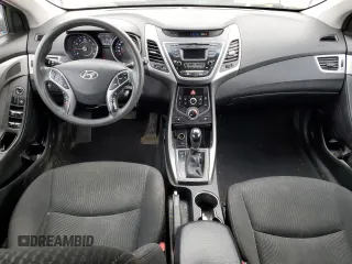 2015 Hyundai Elantra SE with VIN 5NPDH4AE6FH632105, listed as a Copart auction lot 50212505 with 345,478 mi miles and Salvage Title. Bid and sale history available at DreamBid. Image 8.