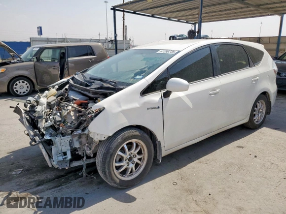 2012 Toyota Prius Two z VIN JTDZN3EU1C3152006, wystawiony jako Copart lot #61399735 z przebiegiem 159 060 mil mil oraz Szkoda całkowita • Salvage title. Historia ofert i sprzedaży dostępna na DreamBid. Obrazek 1.