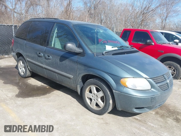 2007 Dodge Caravan SXT with VIN 1D4GP45R57B237884, listed as a IAAI auction lot 41660880 with 120,513 mi miles and . Bid and sale history available at DreamBid. Image 1.