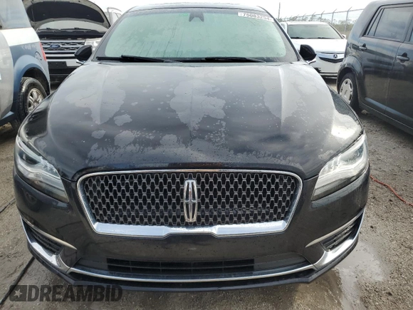 2019 Lincoln MKZ Reserve I with VIN 3LN6L5D94KR618525, listed as a Copart auction lot 75083254 with 28,698 mi miles and Salvage Title. Bid and sale history available at DreamBid. Image 5.