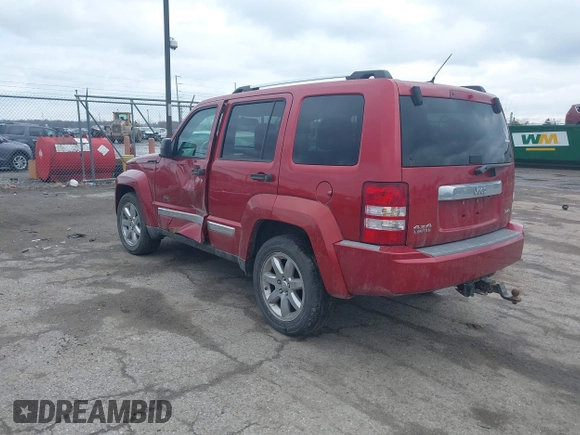 2008 Jeep Liberty Limited with VIN 1J8GN58K68W161456, listed as a IAAI auction lot 41668693 with 142,445 mi miles and . Bid and sale history available at carsss.com. Image 3.