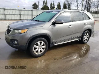 2012 Kia Sorento LX with VIN 5XYKTDA28CG285164, listed as a Copart auction lot 47848685 with 118,137 mi miles and Clean Title. Bid and sale history available at carsss.com. Image 1.