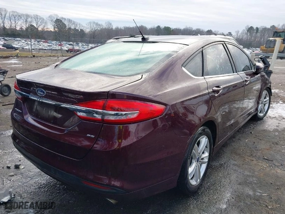 2018 Ford Fusion SE with VIN 3FA6P0H73JR189953, listed as a IAAI auction lot 41294827 with 137,099 mi miles. Bid and sale history available at carsss.com. Image 4.