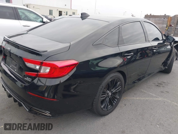 2020 Honda Accord Sport with VIN 1HGCV2F38LA012425, listed as a IAAI auction lot 42184562 with 60,863 mi miles and . Bid and sale history available at DreamBid. Image 4.