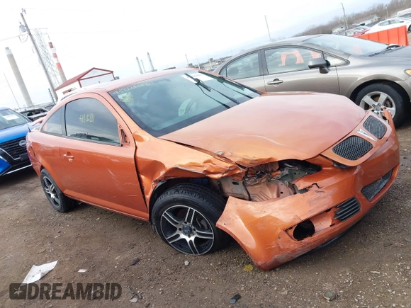 2007 Pontiac G5 with VIN 1G2AL15F877165704, listed as a IAAI auction lot 41826881 with 262,349 mi miles. Bid and sale history available at carsss.com. Image 1.