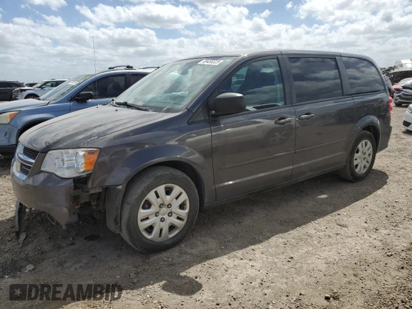 2017 Dodge Grand Caravan SE Plus with VIN 2C4RDGBG2HR728547, listed as a Copart auction lot 49458325 with 95,189 mi miles and Salvage Title. Bid and sale history available at DreamBid. Image 1.