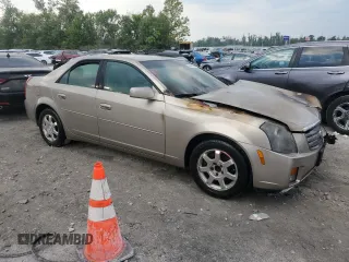 2003 Cadillac CTS with VIN 1G6DM57N930155478, listed as a Copart auction lot 69695244 with 0 mi miles and Non Repairable. Bid and sale history available at carsss.com. Image 4.