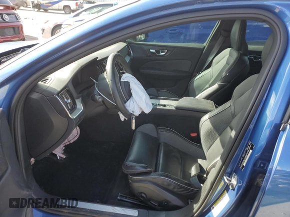2020 Volvo S60 R-Design with VIN 7JRA22TM9LG030619, listed as a Copart auction lot 46770363 with 25,835 mi miles. Bid and sale history available at carsss.com. Image 7.