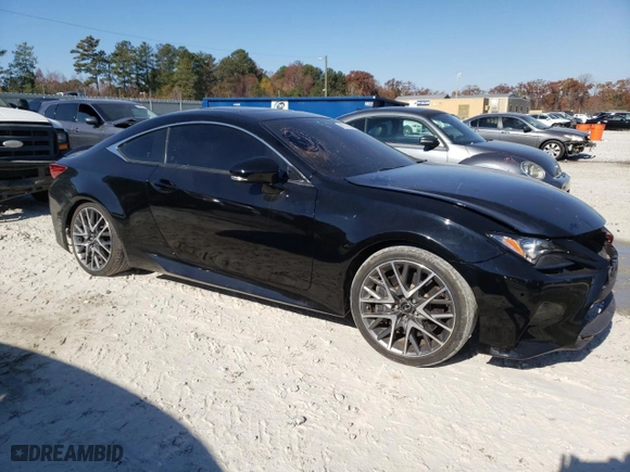 2015 Lexus RC 350 with VIN JTHHE5BC2F5006790, listed as a Copart auction lot 83512654 with 34,634 mi miles and Clean Title. Bid and sale history available at carsss.com. Image 4.