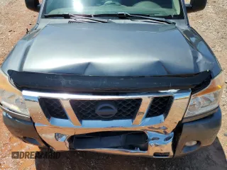 2014 Nissan Titan SV with VIN 1N6BA0EDXEN505116, listed as a Copart auction lot 59615845 with 132,319 mi miles and Salvage title. Bid and sale history available at DreamBid. Image 11.