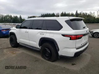 2023 Toyota Sequoia SR5 with VIN 7SVAAABA6PX013064, listed as a Copart auction lot 72990084 with 12,342 mi miles and Salvage Title. Bid and sale history available at carsss.com. Image 2.