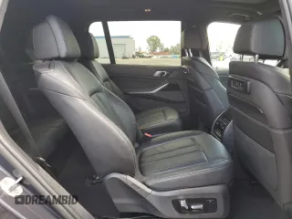 2019 BMW X7 xDrive50i with VIN 5UXCX4C59KLS38632, listed as a Copart auction lot 51963025 with 56,346 mi miles and Salvage Title. Bid and sale history available at carsss.com. Image 11.
