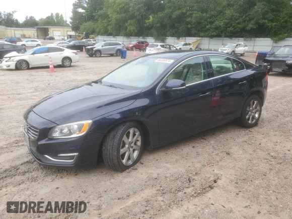 2016 Volvo S60 T5 Drive-E Premier with VIN YV126MFK1G1399300, listed as a Copart auction lot 66556974 with 120,127 mi miles and Salvage Title. Bid and sale history available at carsss.com. Image 1.