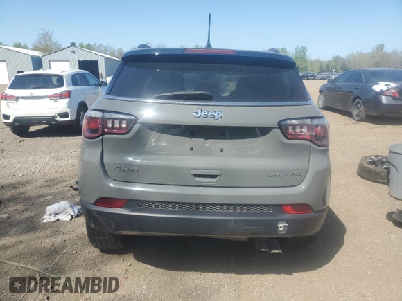 2019 Jeep Compass Limited с VIN 3C4NJDCB5KT693452, выставлен на аукционе Copart как лот 54512635 с пробегом 95 973 миль миль и Списание • Salvage title. История ставок и продаж доступна на DreamBid. Изображение 6.