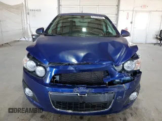 2014 Chevrolet Sonic LT with VIN 1G1JC5SHXE4171858, listed as a Copart auction lot 51755405 with 108,004 mi miles and Salvage Title. Bid and sale history available at DreamBid. Image 5.