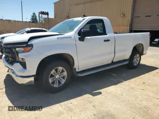 2024 Chevrolet Silverado 1500 Work Truck with VIN 3GCNAAEDXRG334985, listed as a Copart auction lot 53078885 with 10,917 mi miles and Salvage Title. Bid and sale history available at carsss.com. Image 1.