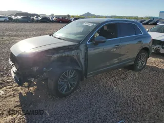 2022 Audi Q3 Premium with VIN WA1AUCF38N1023856, listed as a Copart auction lot 54484245 with 36,161 mi miles and Salvage Title. Bid and sale history available at DreamBid. Image 1.