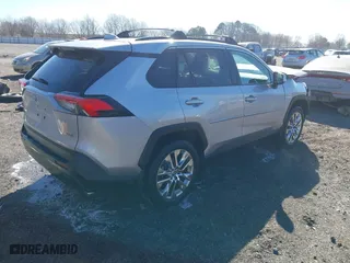 2021 Toyota RAV4 XLE Premium with VIN 2T3C1RFVXMC148497, listed as a IAAI auction lot 41695642 with 36,056 mi miles. Bid and sale history available at carsss.com. Image 4.
