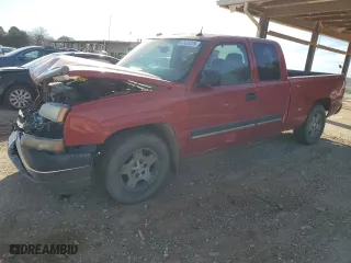 2005 Chevrolet Silverado 1500 LT with VIN 1GCEC19T25Z161808, listed as a Copart auction lot 47435025 with 163,632 mi miles and Salvage Title. Bid and sale history available at carsss.com. Image 1.