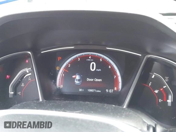 2019 Honda Civic Sport with VIN 19XFC2F8XKE015898, listed as a IAAI auction lot 41431062 with 108,071 mi miles and . Bid and sale history available at DreamBid. Image 7.