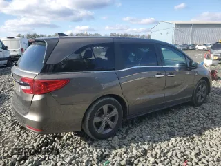 2021 Honda Odyssey EX with VIN 5FNRL6H57MB036907, listed as a Copart auction lot 44449705 with 40,863 mi miles and Salvage Title. Bid and sale history available at DreamBid. Image 3.
