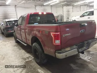 2017 Ford F-150 XL with VIN 1FTFX1EF2HFB15796, listed as a IAAI auction lot 41331268 with 135,179 mi miles. Bid and sale history available at carsss.com. Image 3.