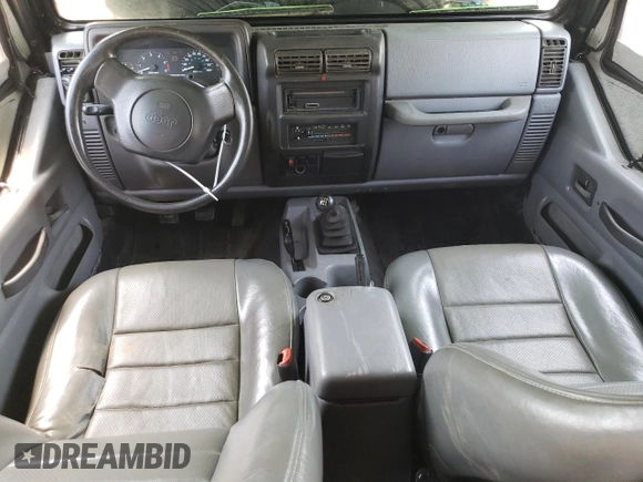 1997 Jeep Wrangler SE with VIN 1J4FY29P2VP431639, listed as a Copart auction lot 61222754 with 225,081 mi miles and Salvage Title. Bid and sale history available at carsss.com. Image 8.