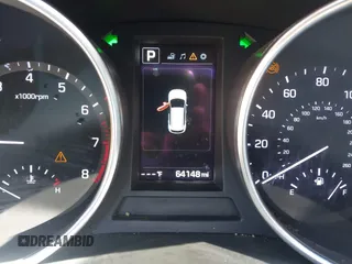 2018 Hyundai Santa Fe Sport 2.4L with VIN 5XYZU3LB5JG571084, listed as a IAAI auction lot 41764986 with 64,148 mi miles. Bid and sale history available at carsss.com. Image 16.