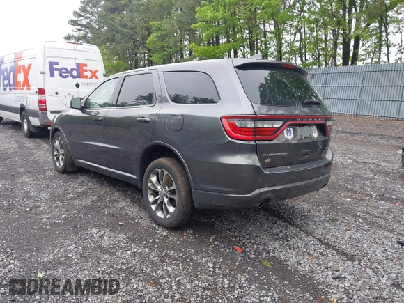 2019 Dodge Durango GT Plus z VIN 1C4RDJDG6KC770441, wystawiony jako IAAI lot #42275509 z przebiegiem 121 254 mil mil oraz . Historia ofert i sprzedaży dostępna na DreamBid. Obrazek 3.