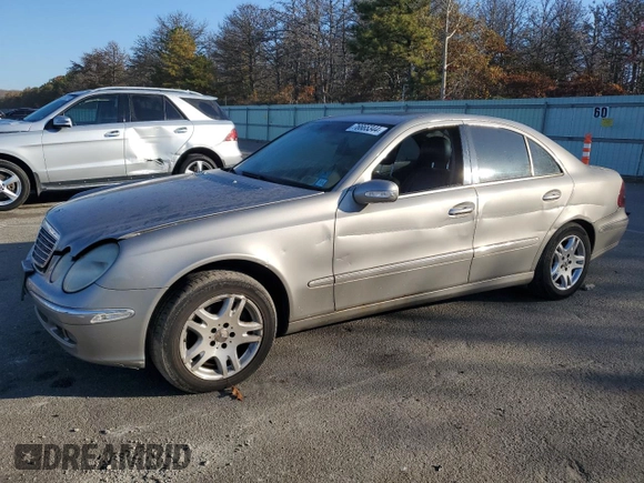 2005 Mercedes-Benz E-Class 3.2L CDI with VIN WDBUF26JX5A705299, listed as a Copart auction lot 76665344 with 279,400 mi miles and Non Repairable. Bid and sale history available at carsss.com. Image 1.