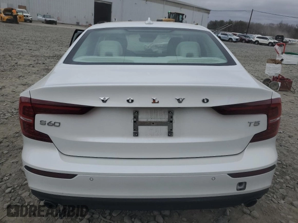2020 Volvo S60 Momentum with VIN 7JR102FK7LG044227, listed as a Copart auction lot 47874215 with 34,946 mi miles and Salvage Title. Bid and sale history available at carsss.com. Image 6.