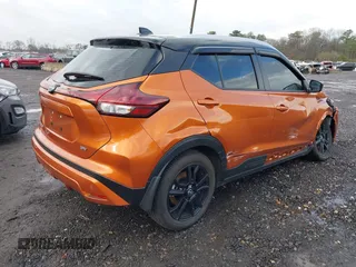 2024 Nissan Kicks SV with VIN 3N1CP5CV2RL547576, listed as a IAAI auction lot 41964669 with 3,567 mi miles. Bid and sale history available at carsss.com. Image 4.