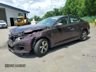 2014 Kia Optima LX with VIN 5XXGM4A7XEG347217, listed as a Copart auction lot 63472585 with 148,296 mi miles and Salvage title. Bid and sale history available at DreamBid. Image 1.