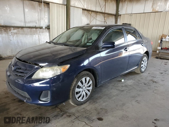 2013 Toyota Corolla L with VIN JTDBU4EE3DJ115474, listed as a Copart auction lot 51684185 with 57,426 mi miles and Salvage Title. Bid and sale history available at DreamBid. Image 1.