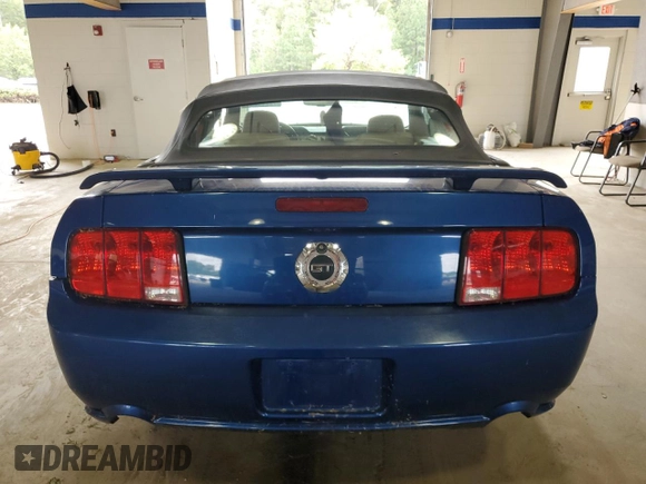 2009 Ford Mustang GT with VIN 1ZVHT85H395117933, listed as a Copart auction lot 72219884 with 94,052 mi miles and Salvage title. Bid and sale history available at DreamBid. Image 6.