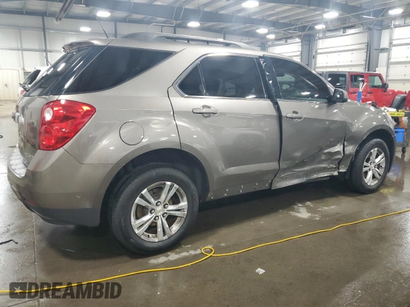 2012 Chevrolet Equinox LT w/1LT with VIN 2GNFLEEK6C6219461, listed as a Copart auction lot 50636985 with 126,365 mi miles and Salvage Title. Bid and sale history available at carsss.com. Image 3.