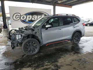 2022 Subaru Forester Special Sports with VIN JF2SKAJCXNH469785, listed as a Copart auction lot 60055405 with 21,192 mi miles and Salvage title. Bid and sale history available at DreamBid. Image 1.