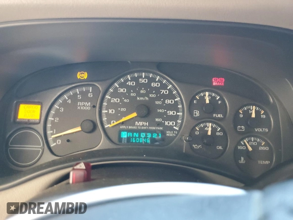 2000 GMC Yukon SLT with VIN 1GKEC13T2YJ160545, listed as a Copart auction lot 80202424 with 160,846 mi miles and Salvage Title. Bid and sale history available at carsss.com. Image 9.