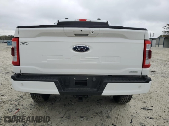 2023 Ford F-150 XL with VIN 1FTFW1E88PKD89336, listed as a Copart auction lot 51044135 with 29,643 mi miles and Salvage Title. Bid and sale history available at carsss.com. Image 6.