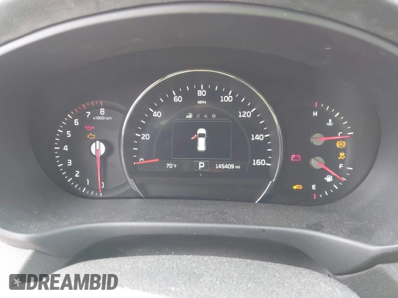 2016 Kia Sorento EX with VIN 5XYPH4A59GG049128, listed as a IAAI auction lot 41748855 with 145,409 mi miles. Bid and sale history available at carsss.com. Image 7.