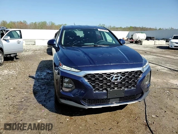 2019 Hyundai Santa Fe SE with VIN 5NMS23AD0KH106926, listed as a Copart auction lot 52453835 with 95,465 mi miles and Salvage Title. Bid and sale history available at carsss.com. Image 14.