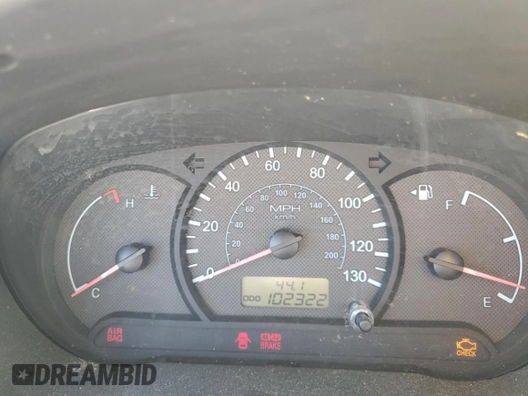 2003 Hyundai Accent с VIN KMHCF35C53U240220, выставлен на аукционе Copart как лот 52581415 с пробегом 102 322 миль миль и Списание • Salvage title. История ставок и продаж доступна на DreamBid. Изображение 9.