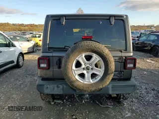 2021 Jeep Wrangler Unlimited Sport with VIN 1C4HJXKN2MW591498, listed as a Copart auction lot 78276744 with 98,868 mi miles and Salvage title. Bid and sale history available at DreamBid. Image 12.