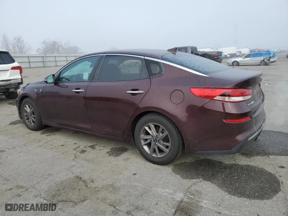 2020 Kia Optima SE with VIN 5XXGT4L31LG403653, listed as a Copart auction lot 83955524 with 65,990 mi miles and Salvage Title. Bid and sale history available at carsss.com. Image 2.