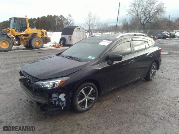 2019 Subaru Impreza Premium with VIN 4S3GTAC69K3758450, listed as a IAAI auction lot 41686735 with 75,182 mi miles. Bid and sale history available at carsss.com. Image 20.