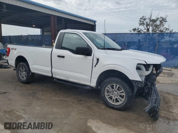 2021 Ford F-150 XL z VIN 1FTMF1E5XMKE93125, wystawiony jako Copart lot #79877134 z przebiegiem 61 418 mil mil oraz Nie do naprawy • Non repairable. Historia ofert i sprzedaży dostępna na DreamBid. Obrazek 4.