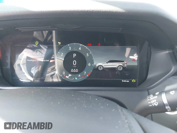 2025 Land Rover Range Rover Velar Dynamic SE with VIN SALYL2EX9SA398102, listed as a IAAI auction lot 41733681 with 13,205 mi miles and . Bid and sale history available at DreamBid. Image 7.