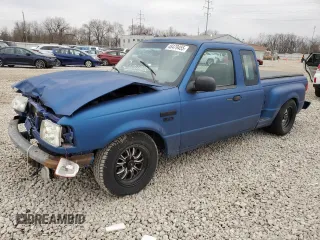 1999 Ford Ranger XL with VIN 1FTYR14V7XPB28399, listed as a Copart auction lot 48479455 with 133,285 mi miles and Salvage Title. Bid and sale history available at carsss.com. Image 1.