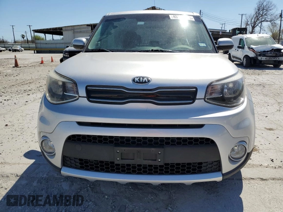 2018 Kia Soul + with VIN KNDJP3A52J7504697, listed as a Copart auction lot 48595585 with 52,248 mi miles and Salvage Title. Bid and sale history available at carsss.com. Image 5.