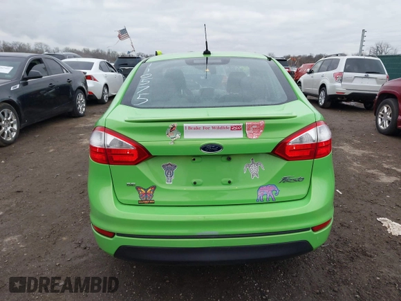 2014 Ford Fiesta SE with VIN 3FADP4BJ1EM110575, listed as a IAAI auction lot 41846117 with 79,027 mi miles. Bid and sale history available at carsss.com. Image 16.